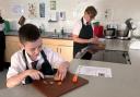The academy teamed up with Lidl to teach culinary skills in school