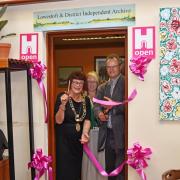 The Lowestoft & District Independent Archive (LADIA) organisation is officially opened. Picture: Mick Howes
