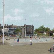 A proposed visual for the Royal Plain area of Lowestoft. Picture: Untitled Practice