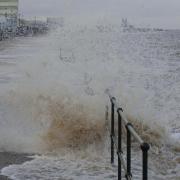 High tides are expected to hit Suffolk today