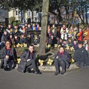 Red Oak Primary School pupils at Kensington Gardens in Lowestoft. Picture: Mick Howes