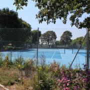 Improvement works to the tennis courts in Kensington Gardens, Lowestoft will start this week. Picture: Lowestoft Town Council