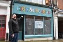 Katie Sandford, outside High Street Hounds, which is opening at 66, High Street in Lowestoft. Picture: Mick Howes