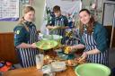 14th Lowestoft serving up their delights at the annual the Lowestoft District Scouts Cookery Competition. Picture: Mick Howes
