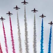 The King's birthday flypast is likely to be visible over Suffolk again