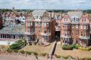 The three-bed flat on Lowestoft seafront is on the market