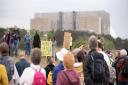 Hundreds of people joined Stop Sizewell C and Together Against Sizewell C for a protest march against Sizewell C from Leiston to Sizewell beach earlier this year