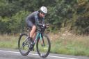 Jo Fisk of Langley-based Ride Harder in the Godric CC 25 Oicture: Joihn Swanbury