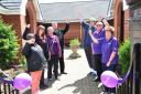 A new garden has been created by Leading Lives at Lowestoft Stroke association.
