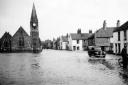 Nora's Ark is inspired by the 1953 deadly floods. The flooded Beach Village and Christ Church in Lowestoft in 1953. (Image: Bob Collis/Jack Rose Old Lowestoft Society)