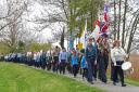 The Lowestoft District Scout Association’s St George’s Day parade. Picture: Mick Howes