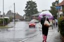 Torrential downpours are expected to hit Suffolk today