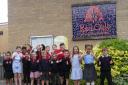 A thumbs up from pupils at Red Oak. Picture: Red Oak Primary School