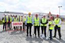 Ground has been broken at the construction site of a new diagnostic centre at the James Paget hospital in Gorleston.