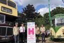 Volunteers from the East Anglia Transport Museum who will be taking part in the Lowestoft Heritage Open Days Festival. Picture: Lowestoft HODS