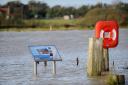 Flood alerts have been put in place for the whole Suffolk coast