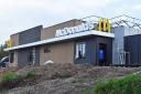 Work is progressing on the new McDonald's restaurant at land south of Leisure Way in Lowestoft. Picture: Mick Howes