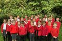 Grove Primary Pupils celebrate HSBC Smart Money Award. Picture: Grove Primary School