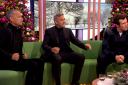 Tom Hanks, George Clooney and Callum Turner appeared on the One Show tonight