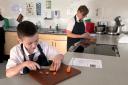 The academy teamed up with Lidl to teach culinary skills in school