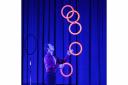 Sonny Caveagna is set to amaze all with his juggling skills. Picture: Circus Starr