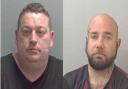 Barry Sharp and Gary Thompson have been jailed for a total of 25 years.