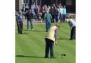 Action from a previous putting competition at Denes Oval in Lowestoft.