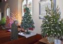 The 2022 Christmas Tree Festival at Somerleyton Church.