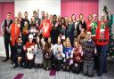 Kingsley Healthcare's head office staff take part in the annual Christmas Jumper Day