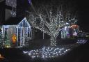 A selection of the stunning festive lights spectacle on Christmas Lane, Oulton.