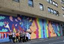 An Art Eat mural in Ipswich by artist Zoe Power. Picture: Iona Hodgson/Art Eat Events