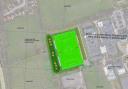 Plans for a new artificial grass pitch (AGP) with spectator area, goal storage areas, perimeter fencing, sports lights, storage container and link path have been submitted. Picture: MUGA UK Ltd