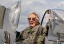 Pat Tobin, who witnessed the Battle of Britain as a teenager, enjoyed a ride on a Spitfire for her 93rd birthday.