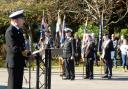 A scene from the Royal Naval Patrol Service Association's 47th annual service of remembrance in Lowestoft. Picture: Mick Howes