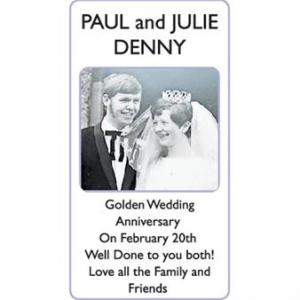 PAUL and JULIE DENNY