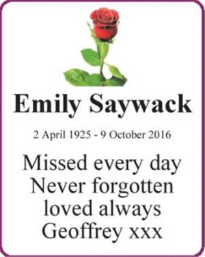 Emily Saywack