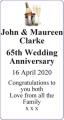 John & Maureen Clarke