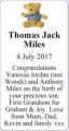 Thomas Jack Miles