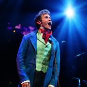 Lowestoft-born Rob Houchen performing as Marius in the 30th Anniversary production of Les Misérables.
