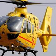 The East Anglian Air Ambulance responded.