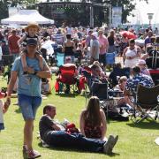 Crowds at the Nearly Festival of tribute bands at Oulton Broad in 2019. Picture: DENISE BRADLEY