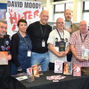 Lowestoft Library Horror in the East - Authors. Picture by Mick Howes