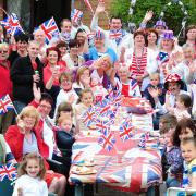 Back then, residents of Hopelyn Close in Lowestoft celebrating the Diamond Jubilee by holding a traditional street party.