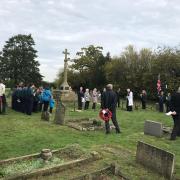 The Remembrance Sunday Service was held at Blundeston Church.