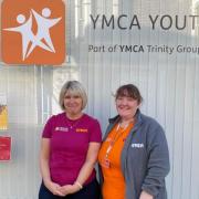 Julia and Josie from YMCA Trinity Group in Lowestoft.