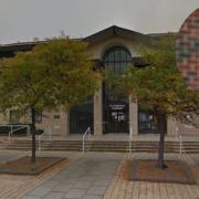 A man is due in court after a car crashed into bollards