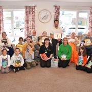The intergenerational book event in Lowestoft. Picture: Mick Howes