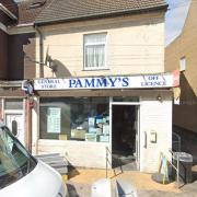 The armed robbery happened at Pammy's in Lowestoft