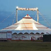 The big top is back - having been installed on Royal Green in Lowestoft once more, as Circus Cortex return to town. Picture: Mick Howes