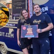 Annie Levis and Joe Pybus of Jus' Winging It have won a national award